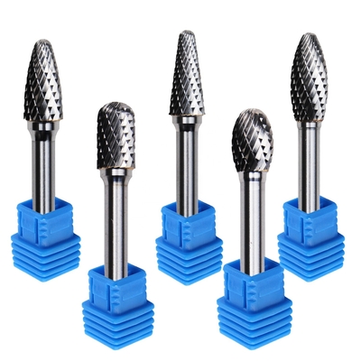 cortador rotatorio de acero de Burr For Wood Sphere Concave del carburo Yg8 de tungsteno de 3m m 6m m