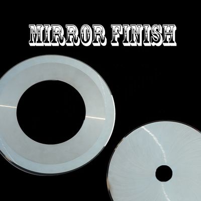 Cuchilla de corte de carburo de tungsteno de 0,5 mm de grosor para papel y tabaco