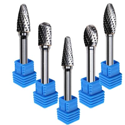 La caña larga 14 fijó el carburo Burr For Polishing rotatorio de 3m m