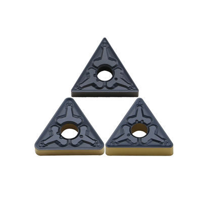 Partes movibles del carburo de tungsteno del mango de maniobra del metal TNMG 160404 para el torno