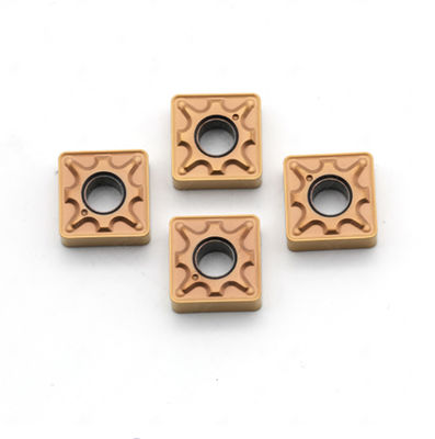 Partes movibles de acabado de acero cementados de la herramienta de corte del carburo de la máquina del torno del CNC SNMG120404