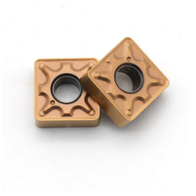 Partes movibles de acabado de acero cementados de la herramienta de corte del carburo de la máquina del torno del CNC SNMG120404