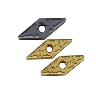 Partes movibles de torneado del carburo del externo del CNC del corte rápido VNMG1604 para trabajar a máquina de acero