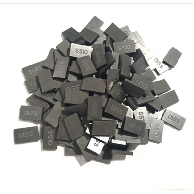 el carburo de tungsteno de 20x12x3 15x10x5 soldó las extremidades SS10 para la piedra de la mina